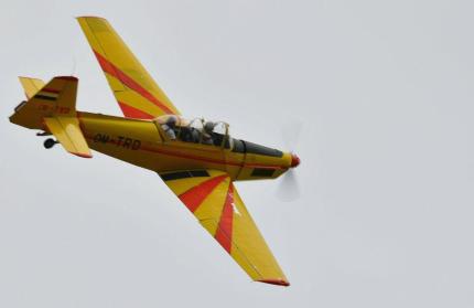 Letové ukážky miestneho Aeroklubu Letové ukážky miestneho Aeroklubu